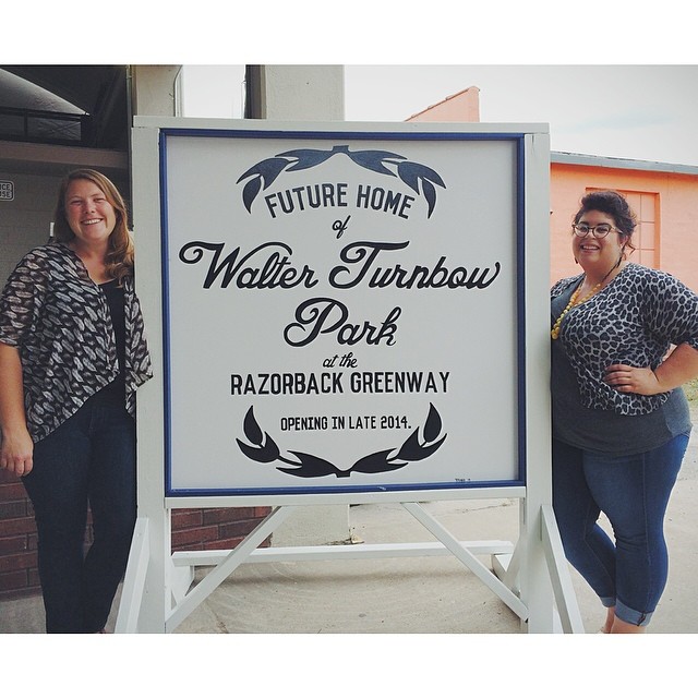 Today is such a monumental day for Springdale and the revitalization of downtown. We were honored when we were asked to design and paint this sign to be placed near the Shiloh Square during the construction of this area. A huge thanks to @sleetcitywoman and @dailanator (not pictured) for helping so much with this sign and making it happen! We're happy that the Downtown Springdale Alliance recognizes our efforts and is excited to work together! #teamspringdale