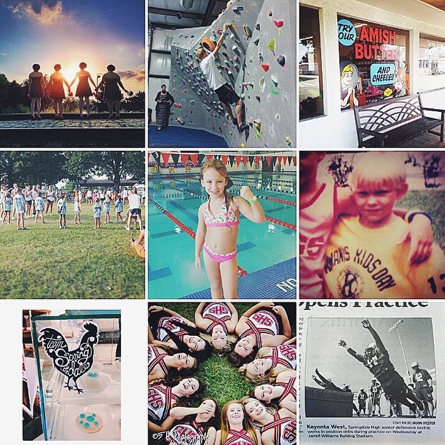 We might be obsessed with checking the #teamspringdale hashtag. But look at this! You guys are showing the best side of Springdale and that's what it all comes down to. This is just a screen shot of one tiny section of all of your photos you've tagged. It's amazing to see Springdale like this. You guys are amazing!