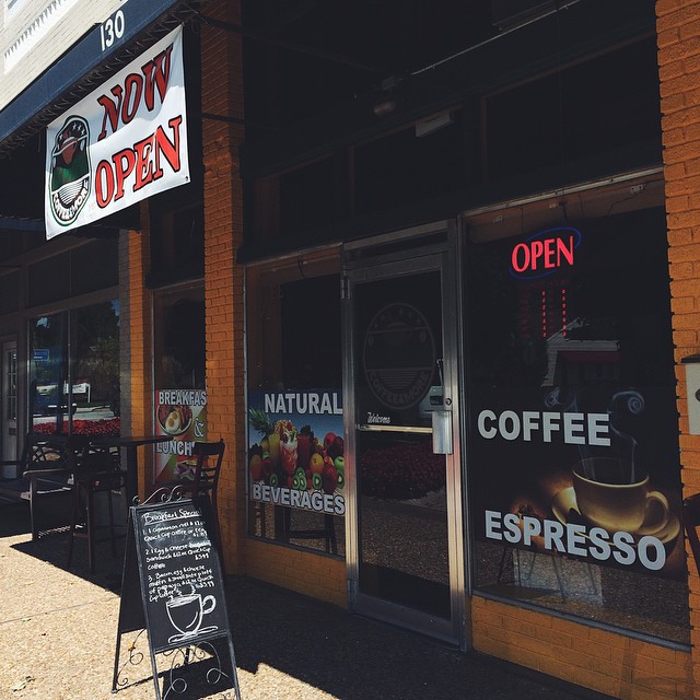The new Coffee Express is now open on Emma in downtown Springdale! They've been open for about a week now...do you guys love it?! #teamspringdale