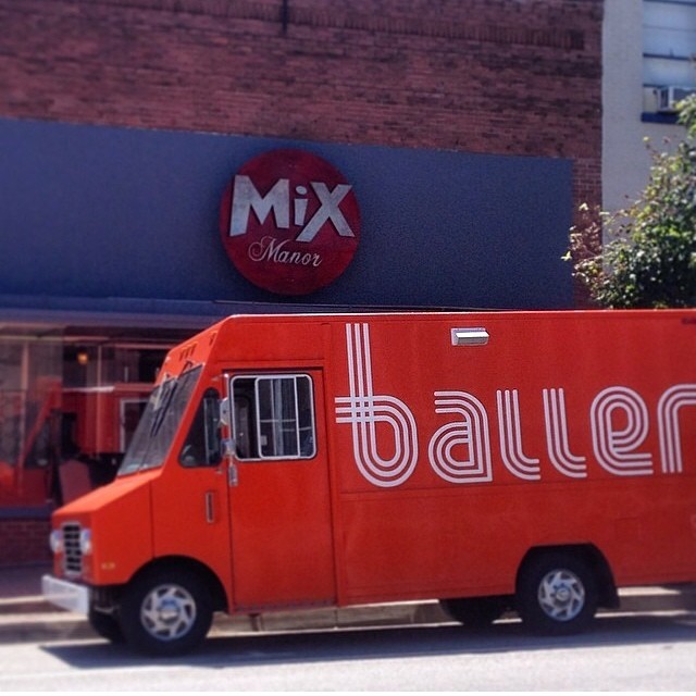 @ballerfoodtruck will be in Springdale again today in front of @mixmanor! Stop by from 11-1:30 to check out this awesome shop downtown and grab some lunch while you're there! #teamspringdale