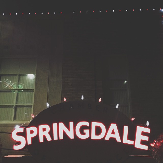 Merry Christmas Springdale!! We hope you've had a restful holiday.  We're signing off for a few days but we're looking forward to seeing you in 2015!! Cheers to an amazing year together and over 4k #teamspringdale photos! This town is definitely worth fighting for.