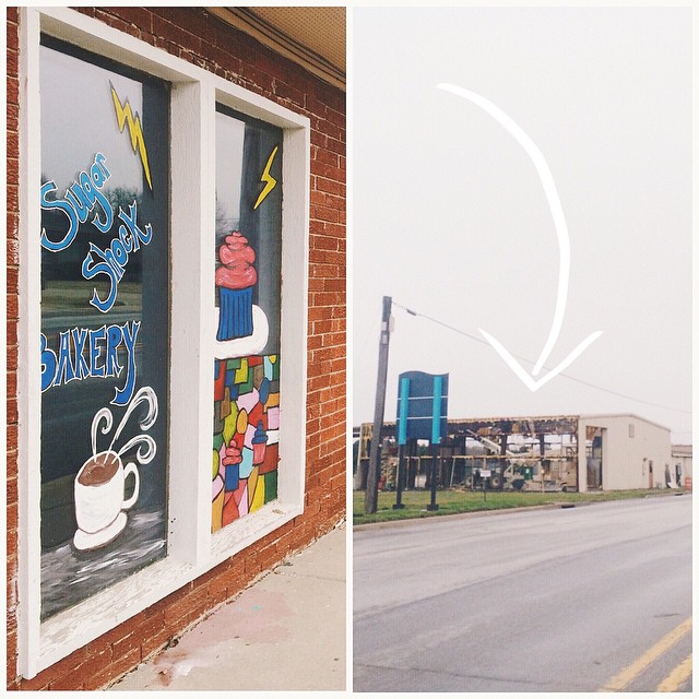 Hey Team! Two things: 1) a new bakery is coming to downtown Springdale called "Sugar Shock Bakery". We don't have any details but keep your eye on 203 Holcomb! 2.) The old Waste Management warehouses directly in front of @thejonescenter are being torn down this week and next! #teamspringdale