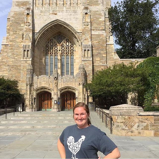 How cool is this photo of Mrs. Fryar (@corifryar) in her #teamspringdale shirt at Yale?! Sign up for our new email list (link in profile) in order to get first dibs on NEW team Springdale shirts in fresh colors + new kid's sizes + a discount code you won't want to miss!