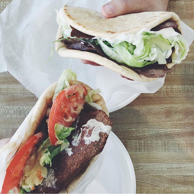 Friends!! If you haven't tried the falafels and gyros from the Rose Stop Cafe in Springdale then hurry over and getcha some!! They're made to order, so they're extra soft and delicious served warm with handmade tzatziki sauce....aaaaand they're like $4. Check them out and let us know if you like it!! p.s. The "cafe" is in a gas station. Don't be scared. #teamspringdale