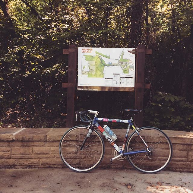 Nice looking trail map at the Thunder Chicken trailhead. #teamspringdale