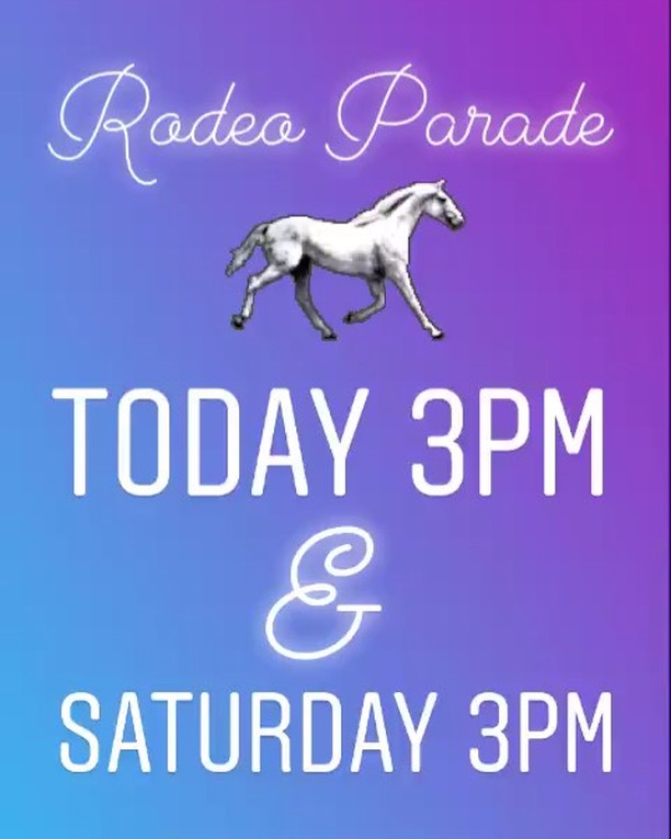 Don’t forget! Today is the @rodeooftheozarks parade in Downtown Springdale! The parade will begin at the rodeo grounds and head west down Emma Avenue beginning at 3pm. Grab a blanket or chair, some sunscreen, and maybe an umbrella for shade and sit where ever you’d like along the street! We hope to see you there! Use the #teamspringdale hashtag and we’ll feature some images after the parade today! ..ALSO! The parade will happen again this Saturday at 3pm! See you there!